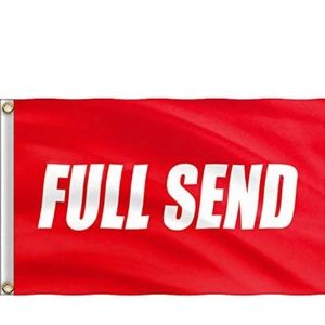 Red full send flag.